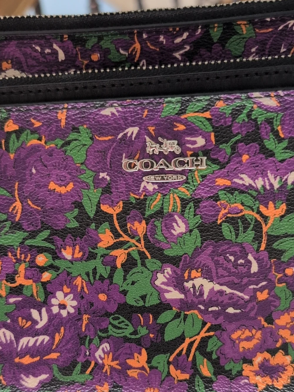 Coach large wristlet